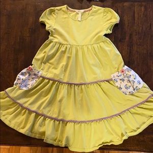 Matilda Jane dress with pockets.